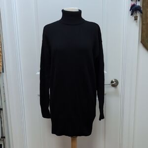 Universal Standard NWOT Black Size 2-4 Wheaton Turtleneck Wool Sweater Dress